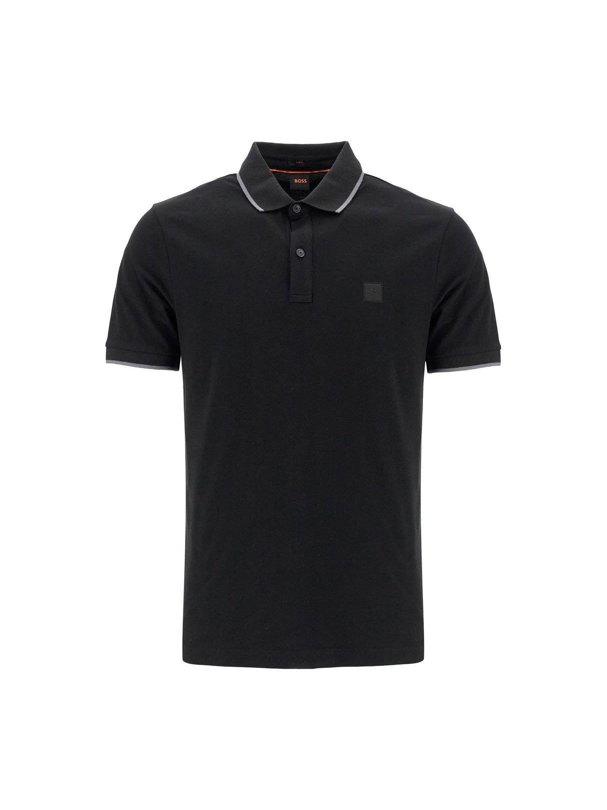 BOSS-Polo Shirt With Logo Patch -JOHN JULIA.