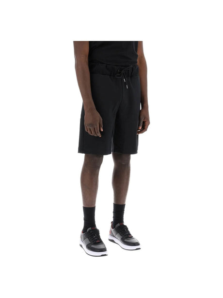 Sporty Cotton Shorts-BOSS-JOHN JULIA