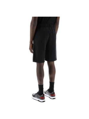 Sporty Cotton Shorts-BOSS-JOHN JULIA