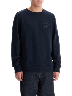 Crewneck Sweatshirt With Double Mon