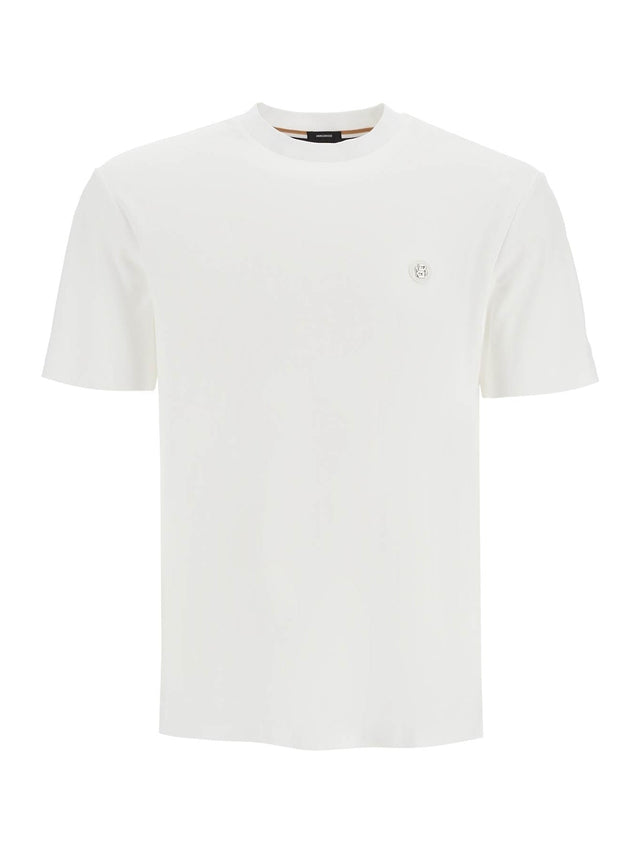 T-shirt With Double Monogram Patch