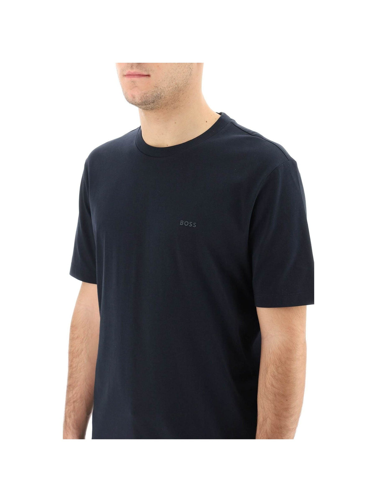 BOSS-Thompson Cotton Jersey T-Shirt-JOHN JULIA