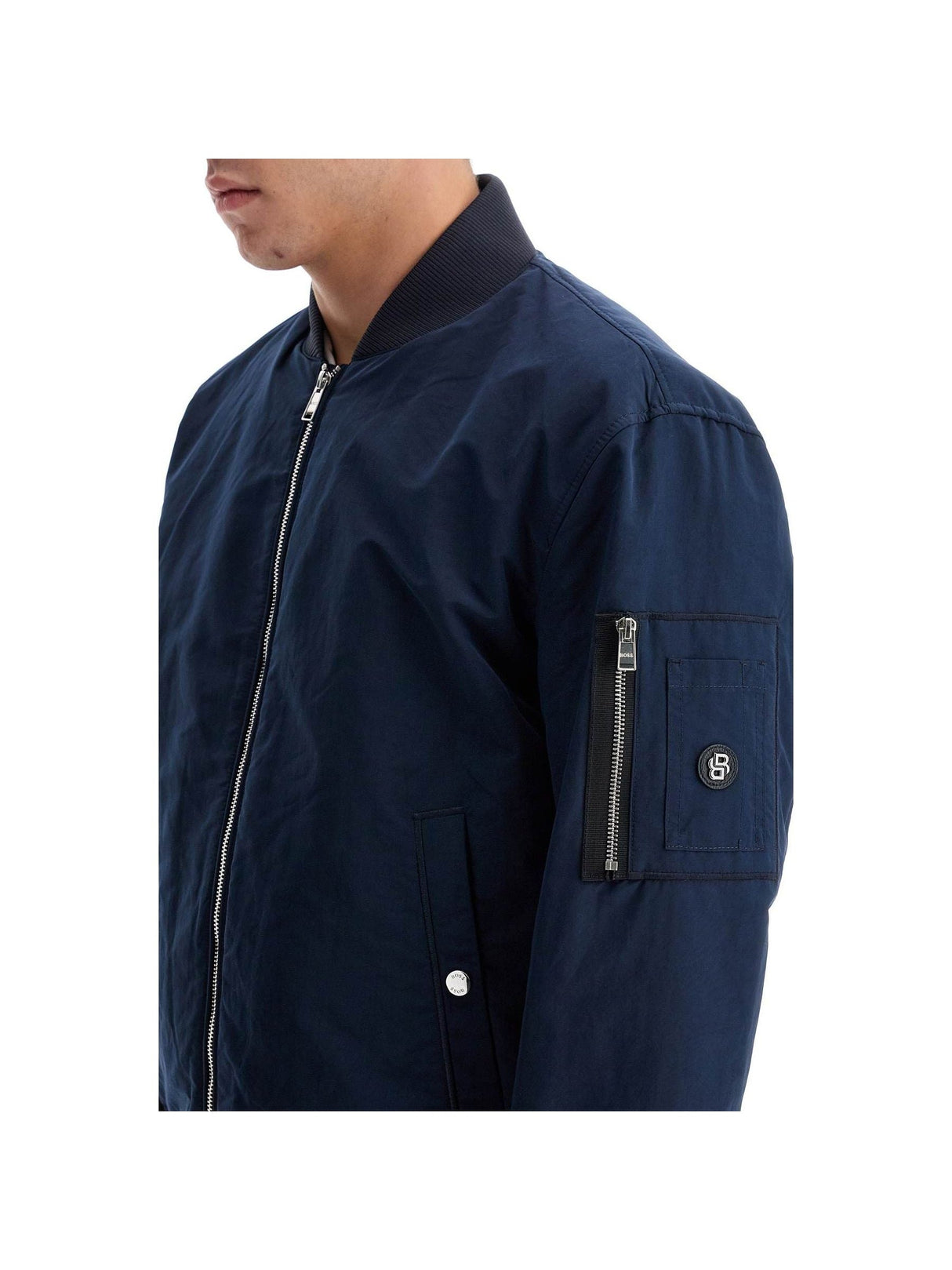 BOSS-Waterproof Bomber Jacket-JOHN JULIA