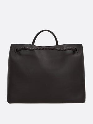 BOTTEGA VENETA-Andiamo Large Handbag In Smooth Leather-JOHN JULIA