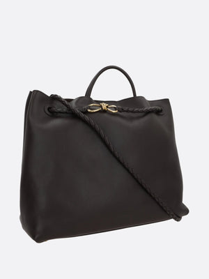 BOTTEGA VENETA-Andiamo Large Handbag In Smooth Leather-JOHN JULIA