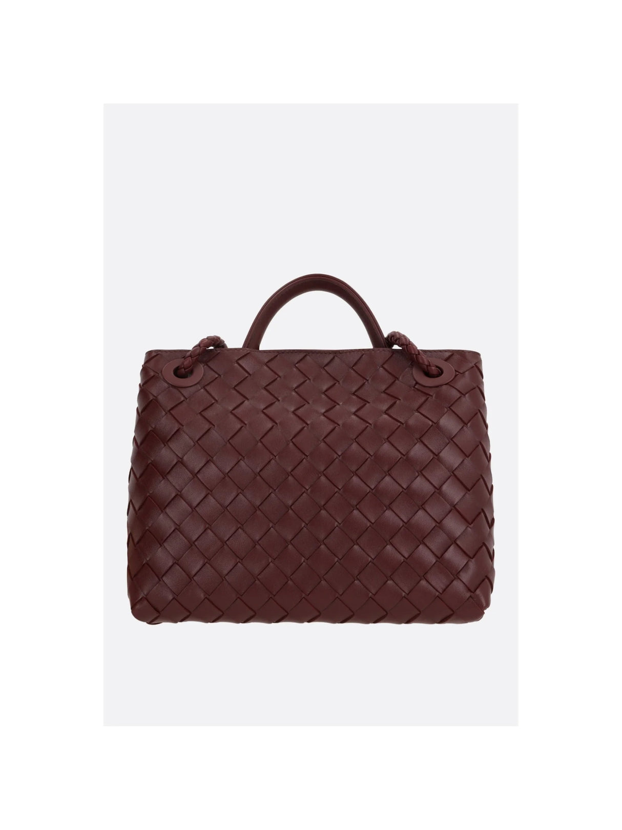 Andiamo Small Handbag In Intrecciato Nappa-BOTTEGA VENETA-JOHN JULIA