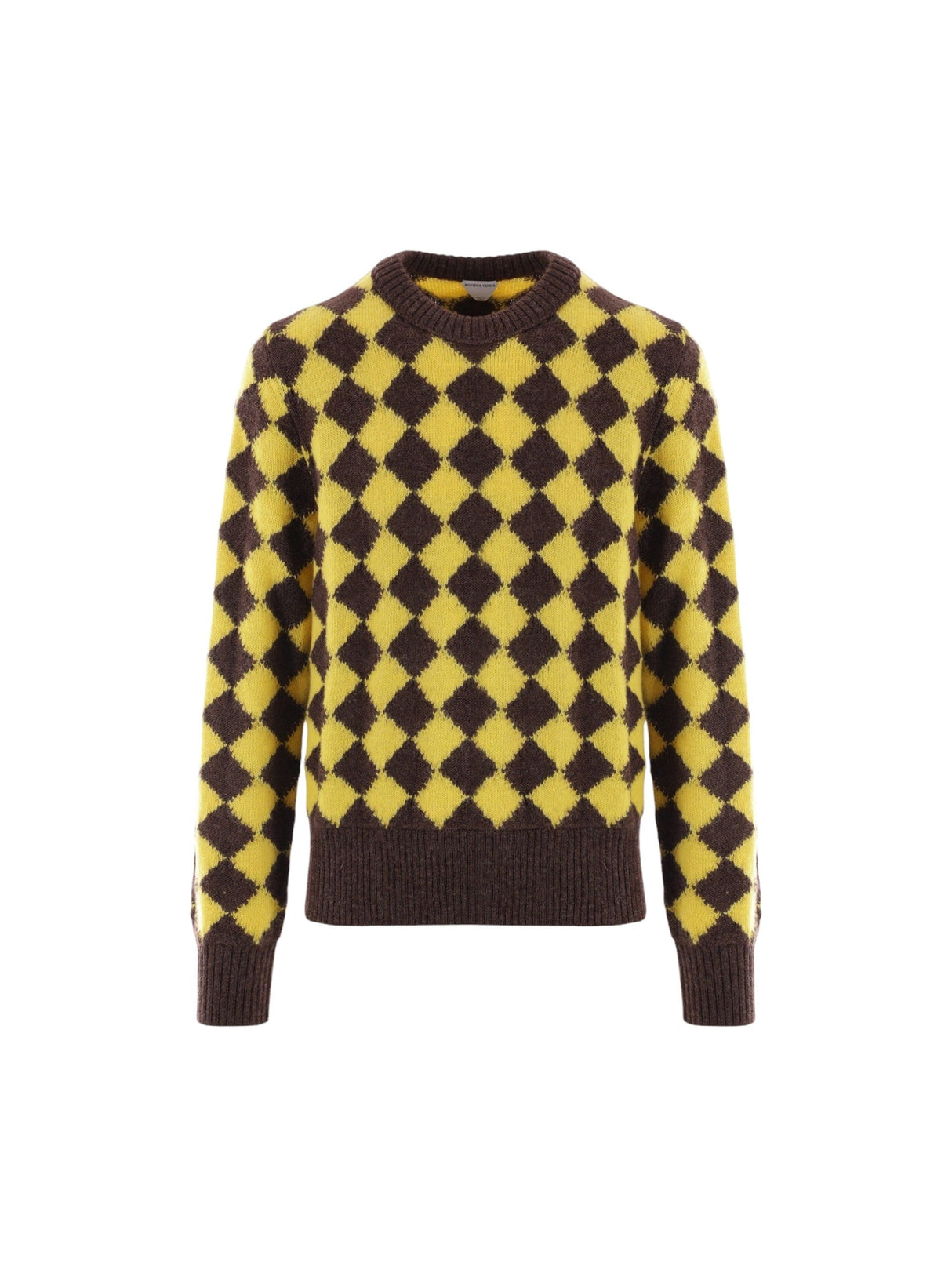 Argyle Wool Sweater-BOTTEGA VENETA-JOHN JULIA