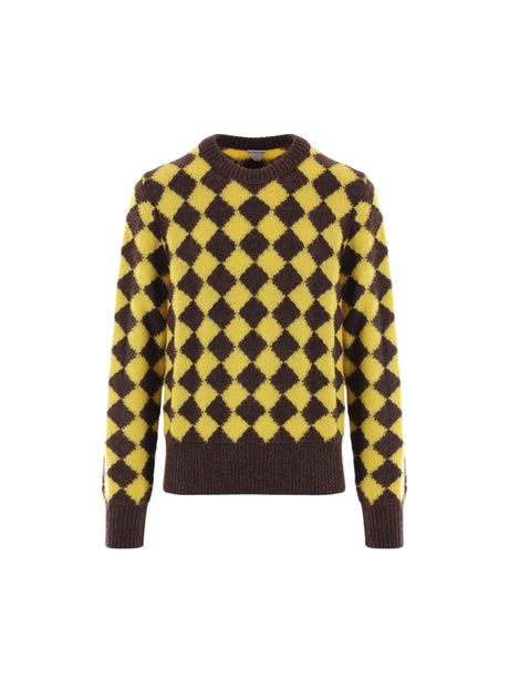 Argyle Wool Sweater-BOTTEGA VENETA-JOHN JULIA