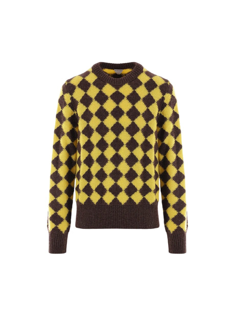 Argyle Wool Sweater-BOTTEGA VENETA-JOHN JULIA