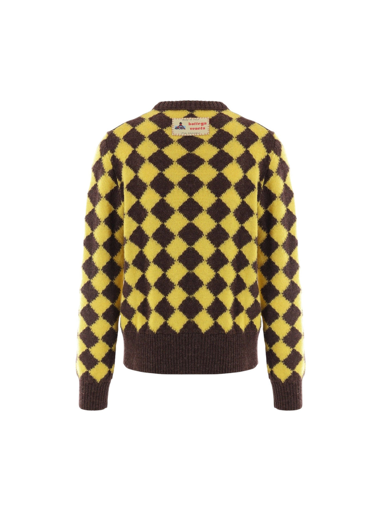 Argyle Wool Sweater-BOTTEGA VENETA-JOHN JULIA