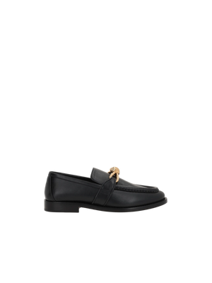 BOTTEGA VENETA-Astaire Smooth Leather Loafers-JOHN JULIA