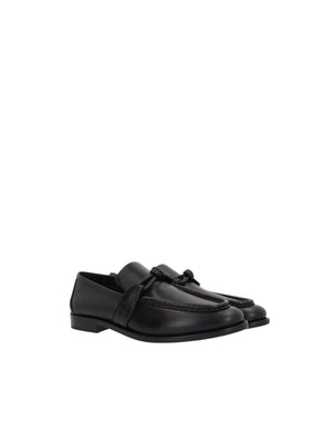 Astaire Smooth Leather Loafers-BOTTEGA VENETA-JOHN JULIA