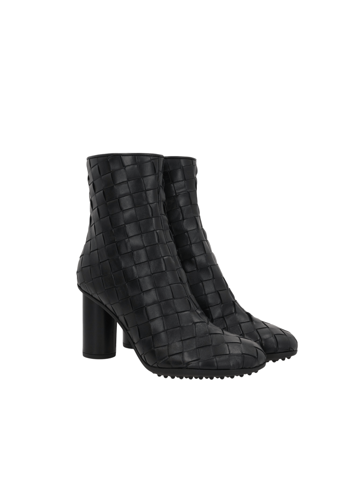 Atomic Ankle Boots in Intrecciato Nappa-BOTTEGA VENETA-JOHN JULIA