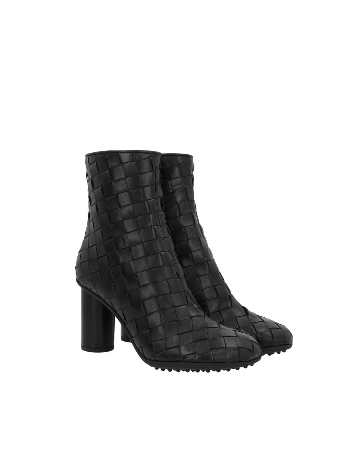 Atomic Ankle Boots in Intrecciato Nappa-BOTTEGA VENETA-JOHN JULIA