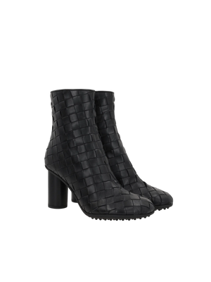 Atomic Ankle Boots in Intrecciato Nappa-BOTTEGA VENETA-JOHN JULIA