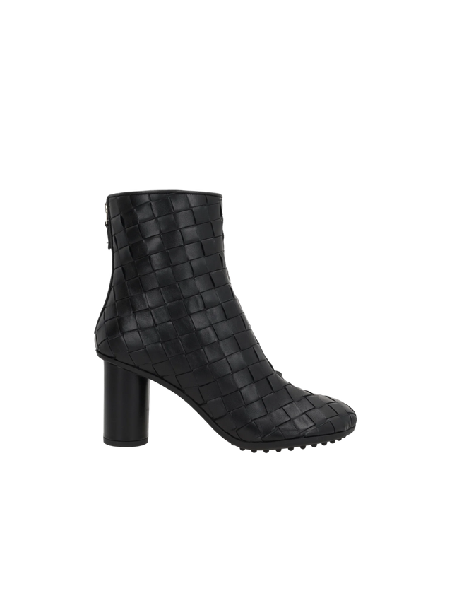 Atomic Ankle Boots in Intrecciato Nappa-BOTTEGA VENETA-JOHN JULIA