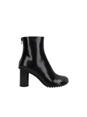 Atomic Brushed Leather Ankle Boots-BOTTEGA VENETA-JOHN JULIA