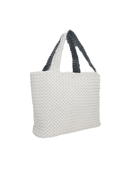 Bicolor Intrecciato Nappa Tote-BOTTEGA VENETA-JOHN JULIA