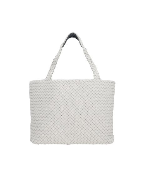 Bicolor Intrecciato Nappa Tote-BOTTEGA VENETA-JOHN JULIA