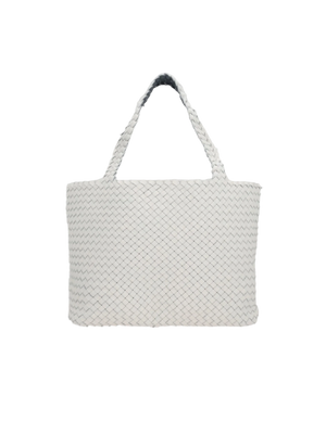 Bicolor Intrecciato Nappa Tote-BOTTEGA VENETA-JOHN JULIA