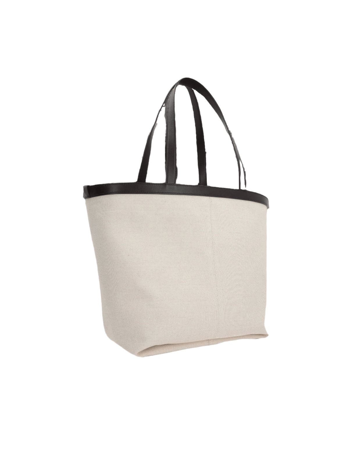 Canvas and Intrecciato Leather Tote Bag-BOTTEGA VENETA-JOHN JULIA