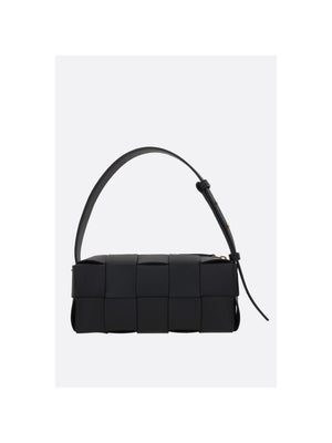 Cassette Small Shoulder Bag In Maxi Intrecciato-BOTTEGA VENETA-JOHN JULIA