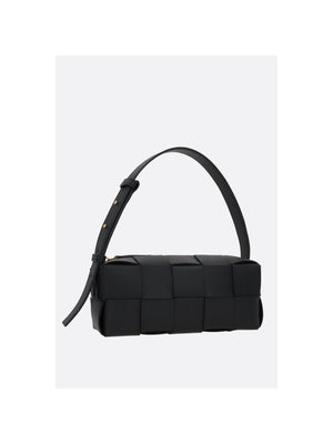 Cassette Small Shoulder Bag In Maxi Intrecciato-BOTTEGA VENETA-JOHN JULIA