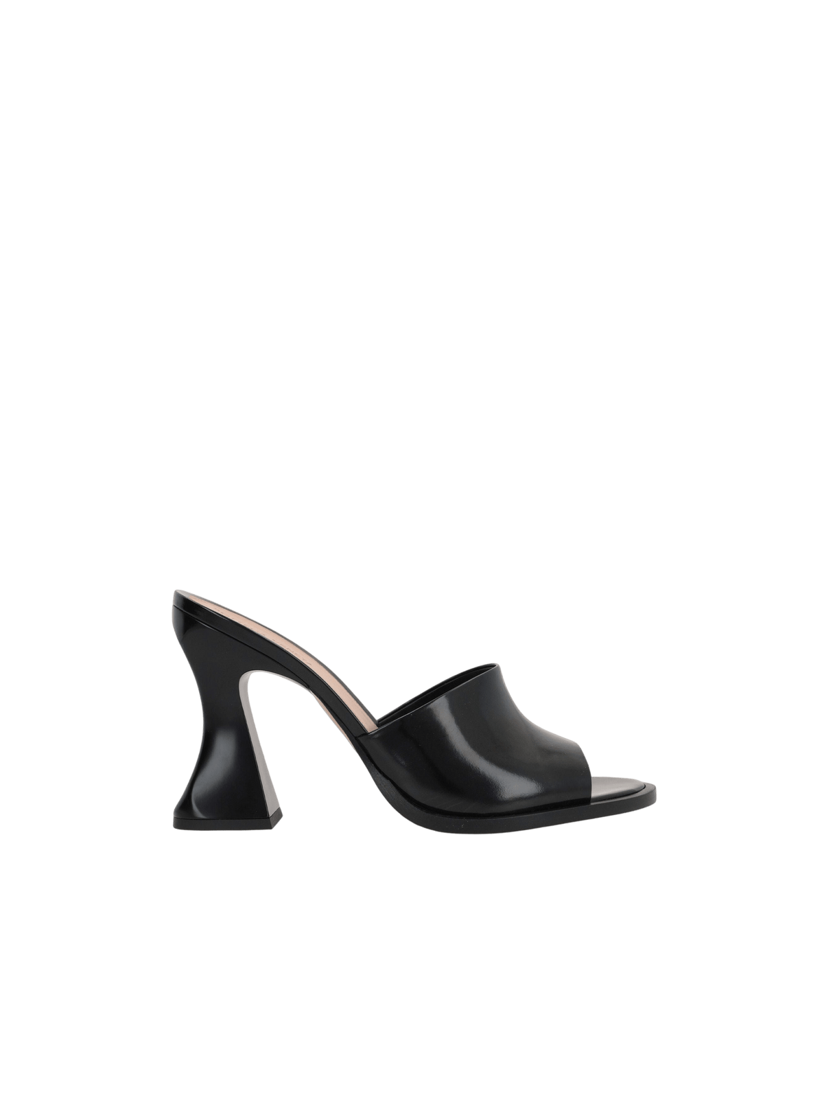 Cha-Cha Brushed Leather Mule Sandals-BOTTEGA VENETA-JOHN JULIA