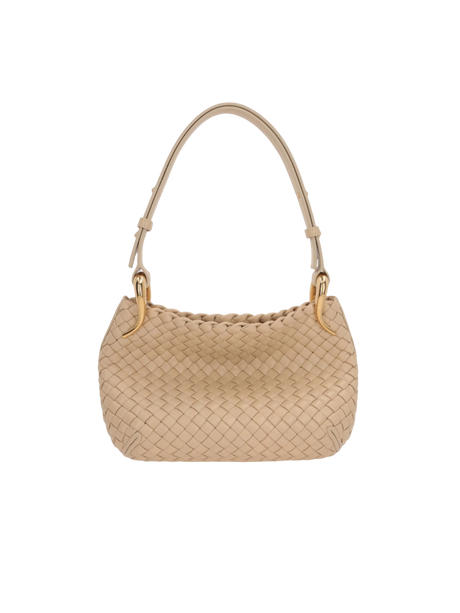 Clicker Small Intrecciato Nappa Shoulder Bag-BOTTEGA VENETA-JOHN JULIA