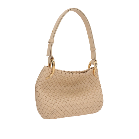 Clicker Small Intrecciato Nappa Shoulder Bag-BOTTEGA VENETA-JOHN JULIA