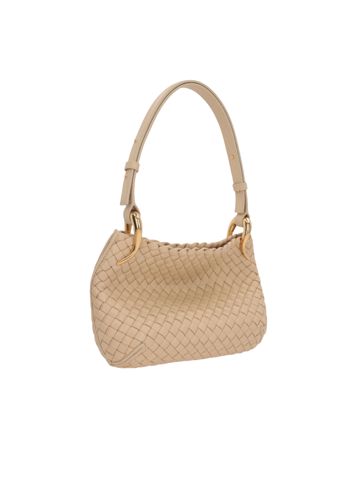 Clicker Small Intrecciato Nappa Shoulder Bag-BOTTEGA VENETA-JOHN JULIA