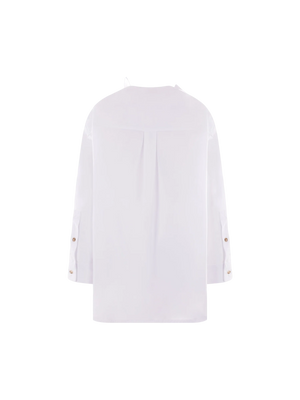 Compact Cotton Shirt-BOTTEGA VENETA-JOHN JULIA