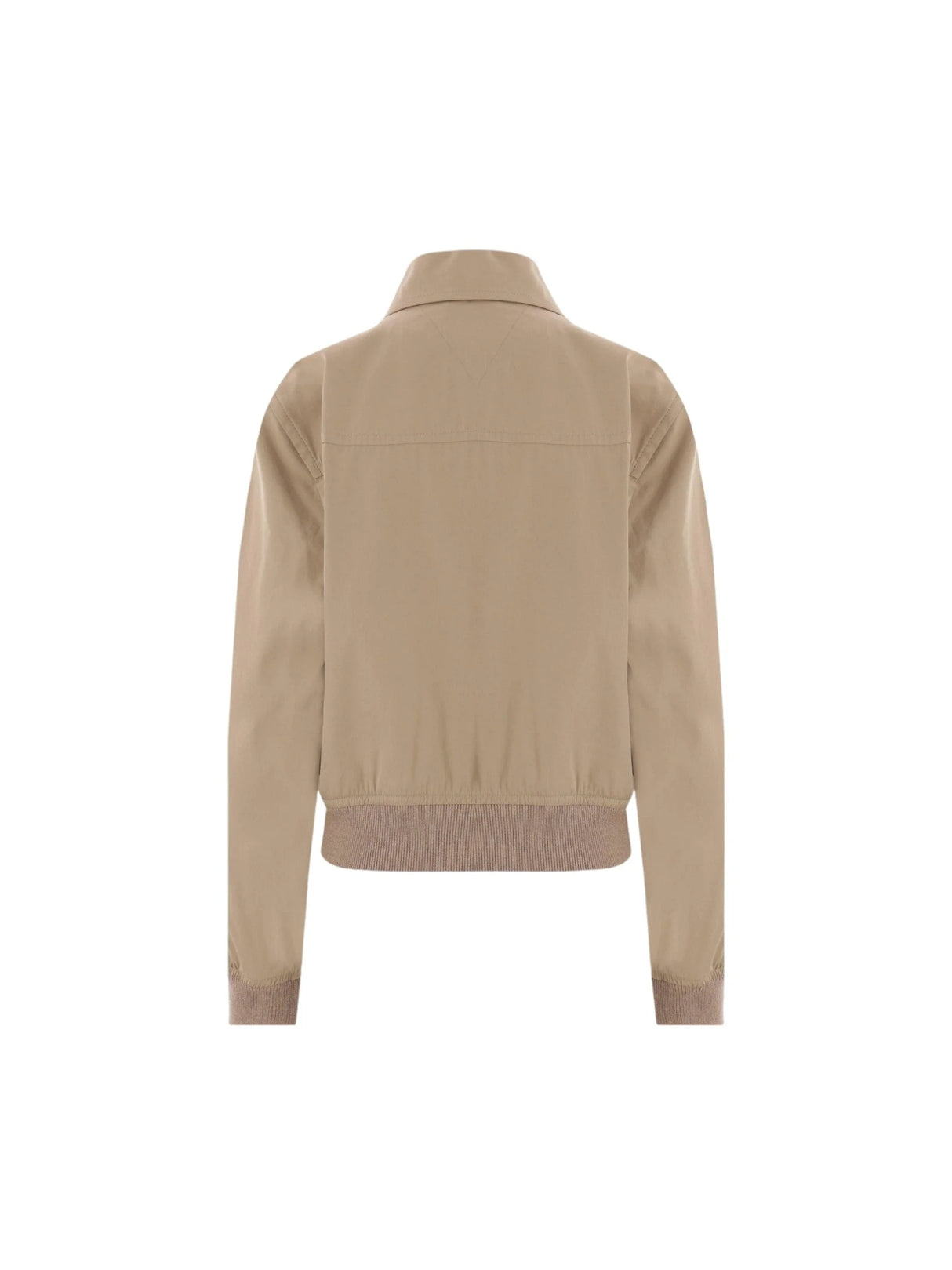 Cotton Blend Blouson Jacket-BOTTEGA VENETA-JOHN JULIA