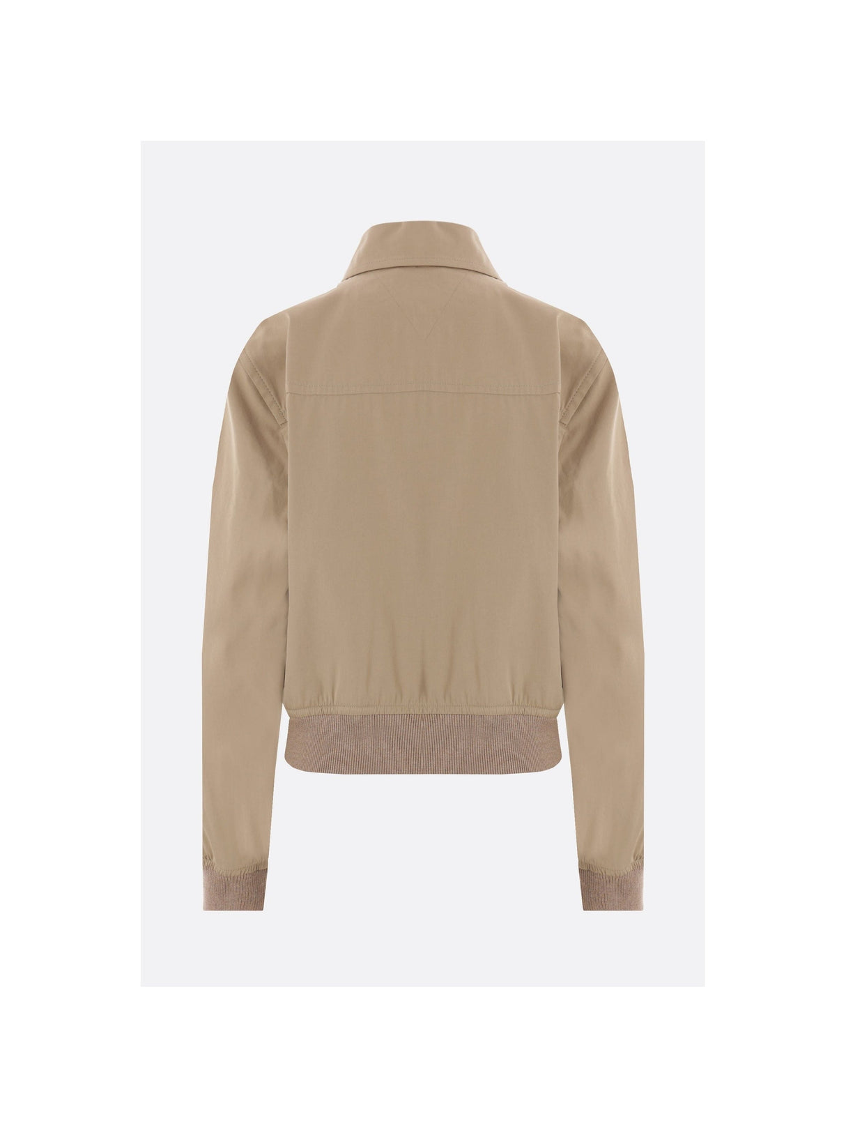 Cotton Blend Blouson Jacket-BOTTEGA VENETA-JOHN JULIA