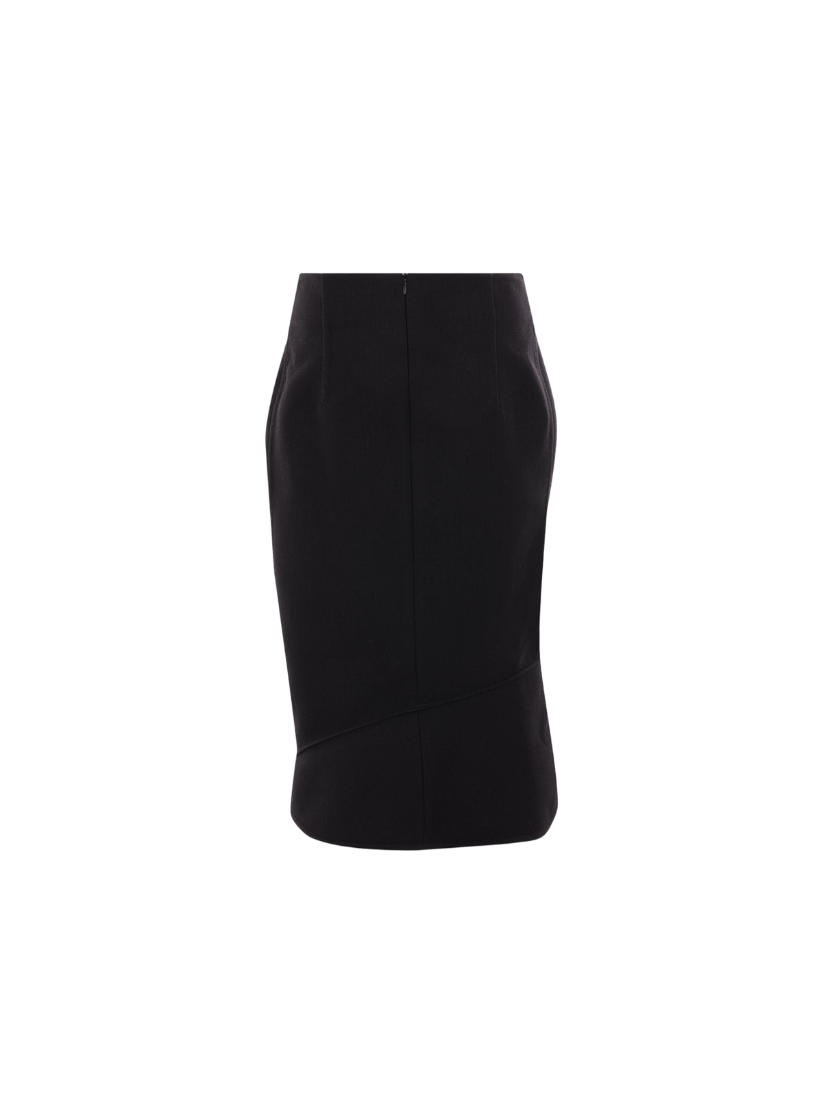 Cotton Blend Structured Skirt-BOTTEGA VENETA-JOHN JULIA