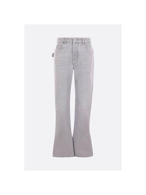 Denim Flare Jeans-BOTTEGA VENETA-JOHN JULIA