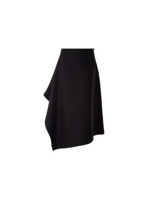 Double Canvas Asymmetric Skirt-BOTTEGA VENETA-JOHN JULIA