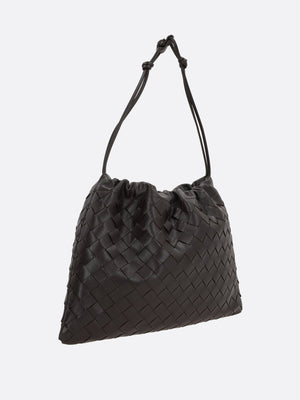 Dustbag Medium Shoulder Bag In Intrecciato 15-BOTTEGA VENETA-JOHN JULIA