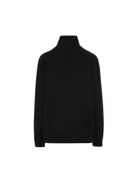 Embroidered Wool Turtleneck-BOTTEGA VENETA-JOHN JULIA