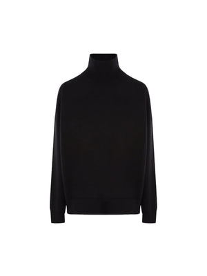 Embroidered Wool Turtleneck-BOTTEGA VENETA-JOHN JULIA