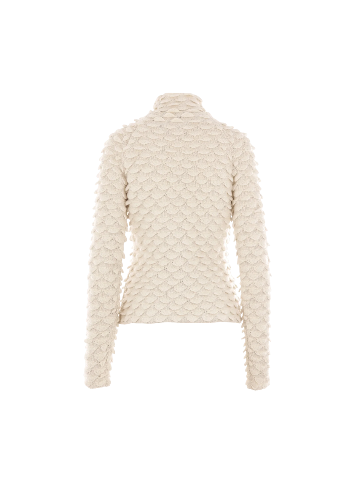 Fish Scale Wool Blend Sweater-BOTTEGA VENETA-JOHN JULIA