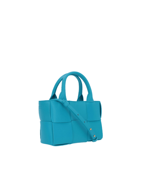 BOTTEGA VENETA-Intrecciato Lambskin Arco Micro Tote-JOHN JULIA