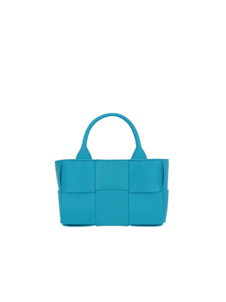 BOTTEGA VENETA-Intrecciato Lambskin Arco Micro Tote-JOHN JULIA