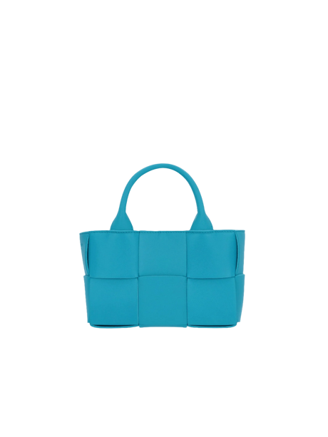 BOTTEGA VENETA-Intrecciato Lambskin Arco Micro Tote-JOHN JULIA