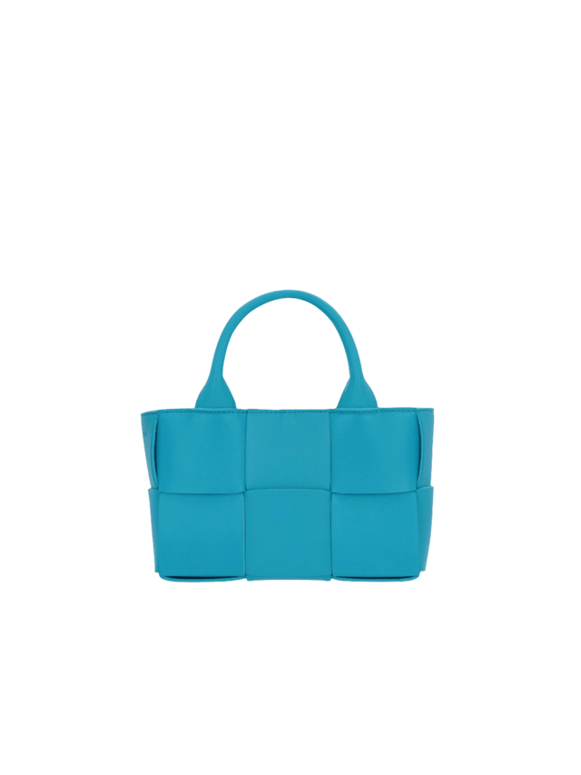 BOTTEGA VENETA-Intrecciato Lambskin Arco Micro Tote-JOHN JULIA