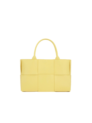 BOTTEGA VENETA-Intrecciato Lambskin Arco Small Tote-JOHN JULIA