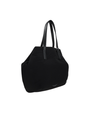 Intrecciato Leather and Nylon Tote Bag-BOTTEGA VENETA-JOHN JULIA