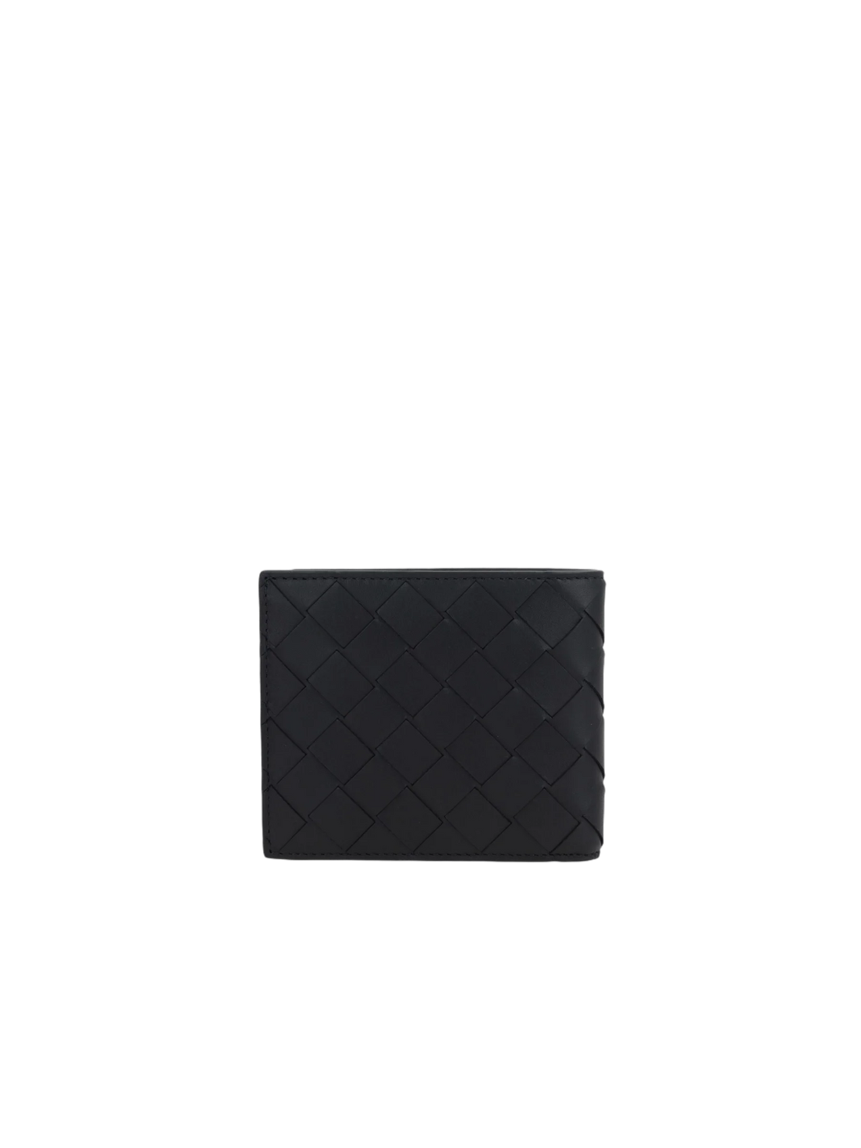 Intrecciato Leather Bi-Fold Wallet-BOTTEGA VENETA-JOHN JULIA