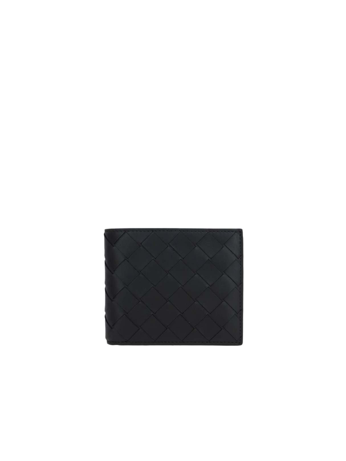 Intrecciato Leather Bi-Fold Wallet-BOTTEGA VENETA-JOHN JULIA