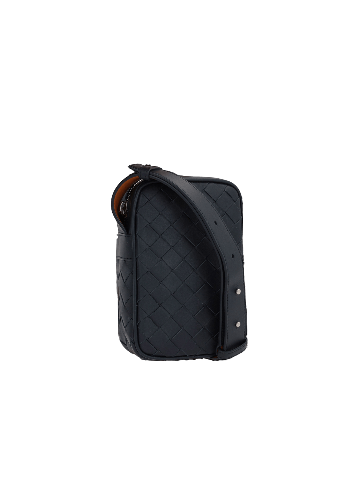 Intrecciato Leather Camera Bag-BOTTEGA VENETA-JOHN JULIA